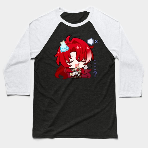 Honkai Star Rail Chibi Argenti 2 Baseball T-Shirt by HoyoStan